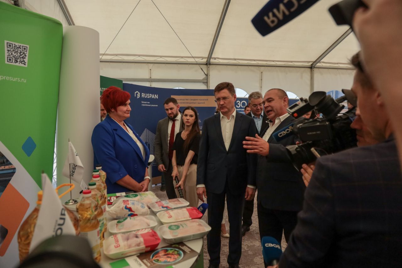 Продукцию предприятия Руспан высоко оценил заместитель председателя Правительства РФ Александр Новак